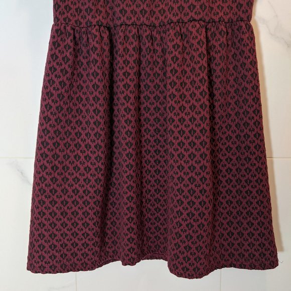 ❗LAST CHANCE❗Xhilaration Red/Burgundy Dress with Ruffle Details - Picture 5 of 5